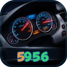 5956